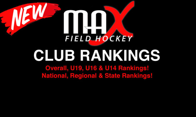 ALL NEW: MAX Field Hockey Club Rankings
